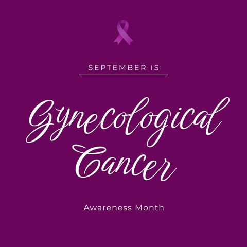 Gynecological Cancer Awareness Month with Purple Ribbon Background - Download Free Stock Templates Pikwizard.com