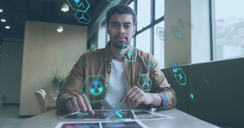 Innovative Environmental Technology in Modern Office Setting