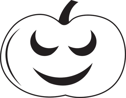 carved pumpkin illustration on transparent background for halloween - Download Free Stock Videos Pikwizard.com