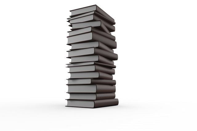 Transparent Stack of Books Illustrating Education and Knowledge Concept - Download Free Stock Videos Pikwizard.com