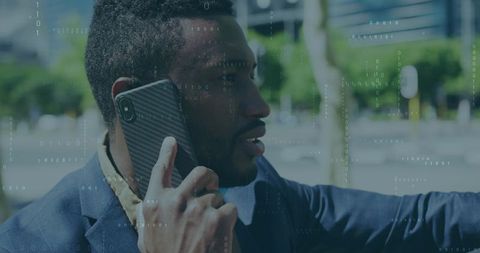 Professional Executive Connecting in Digital Age