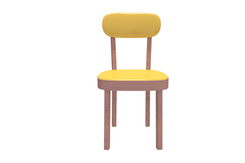 3D Yellow Chair Modern Design Transparent Background - Download Free Stock Videos Pikwizard.com