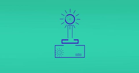 Minimalist Gamepad Icon with Vibrant Green Background Design - Download Free Stock Images Pikwizard.com