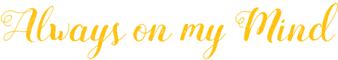 cursive gold text always on my mind transparent background - Download Free Stock Videos Pikwizard.com