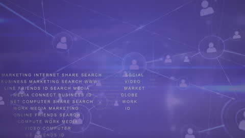 Abstract Network Connections on a Digital Datascape