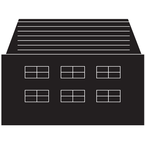 transparent building silhouette with minimalist window design - Download Free Stock Videos Pikwizard.com