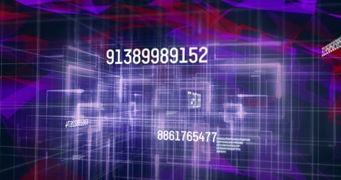 Dynamic Global Data Processing with Vibrant Abstract Network - Download Free Stock Images Pikwizard.com