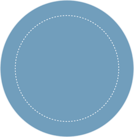 circular blue label with white ring on transparent background - Download Free Stock Videos Pikwizard.com
