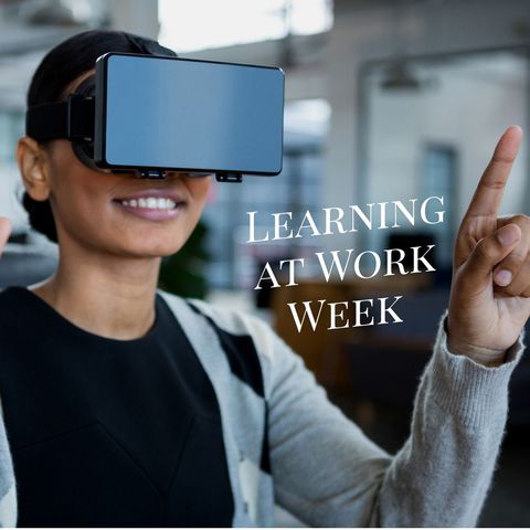 businesswoman engaged with virtual reality in workplace - Download Free Stock Templates Pikwizard.com