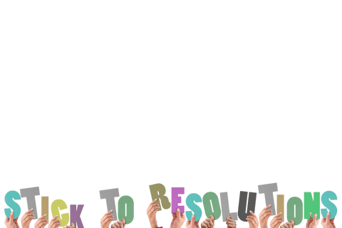 hands holding stick to resolutions text transparent background - Download Free Stock Videos Pikwizard.com