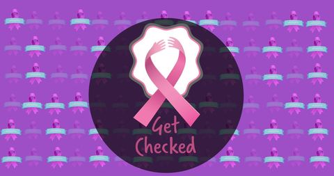 Breast Cancer Awareness Concept with Pink Ribbon Emphasis