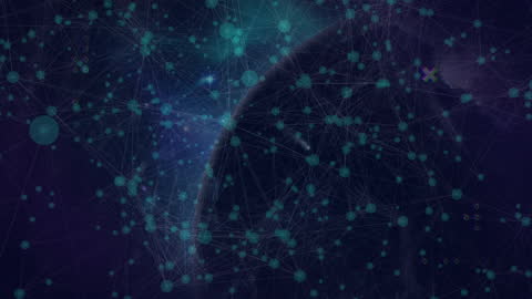 Digital Globe and Network Connections Theme