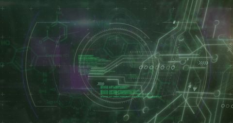 Data Processing Technology Background with Digital Interface - Download Free Stock Images Pikwizard.com