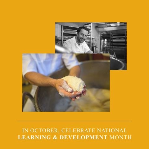 october learning and development highlights with bread making - Download Free Stock Templates Pikwizard.com