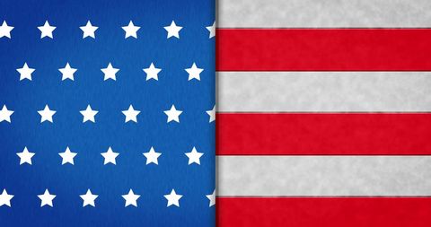 USA Flag Elements Design with Stars and Stripes - Download Free Stock Images Pikwizard.com