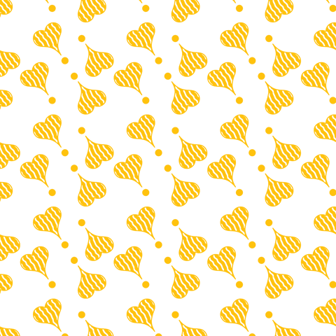 Transparent Pattern with Yellow Hearts and Circles Repeated - Download Free Stock Videos Pikwizard.com