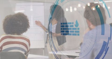 Cybersecurity integration in business training presentation