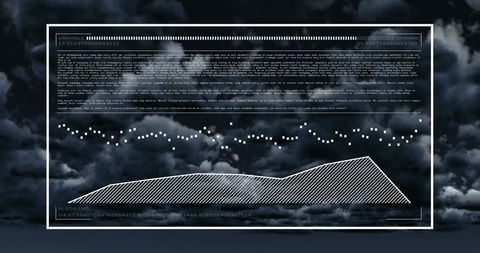 Data Processing Interface with Cloud Background Illustrating Modern Technology - Download Free Stock Images Pikwizard.com