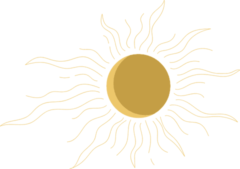 Radiant Sun With Wavy Rays Symbol on Transparent Background - Download Free Stock Videos Pikwizard.com
