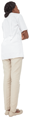 transparent image of young nurse standing with arms crossed in uniform - Download Free Stock Videos Pikwizard.com