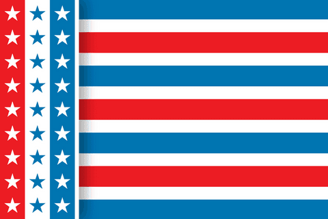 american flag pattern, stars and stripes, transparent background - Download Free Stock Videos Pikwizard.com