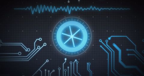 Futuristic Global Digital Interface with Network Connections - Download Free Stock Images Pikwizard.com