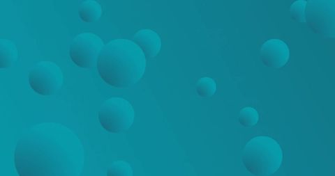 Dynamic Blue Spheres on Deep Turquoise Background - Download Free Stock Images Pikwizard.com