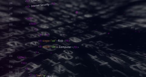 Dynamic Binary Coding and Data Processing on Digital Grid - Download Free Stock Images Pikwizard.com