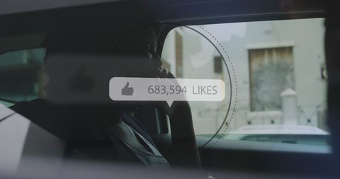 Social Media Engagement Overlay in Everyday Life