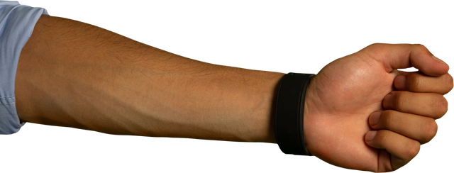 Transparent Arm Wearing Black Smartwatch for Sport and Tech Themes - Download Free Stock Videos Pikwizard.com