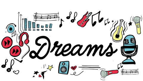 transparent music dreams vector with musical elements - Download Free Stock Videos Pikwizard.com