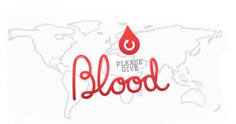 Worldwide Blood Donation Appeal With Creative Logo - Download Free Stock Images Pikwizard.com