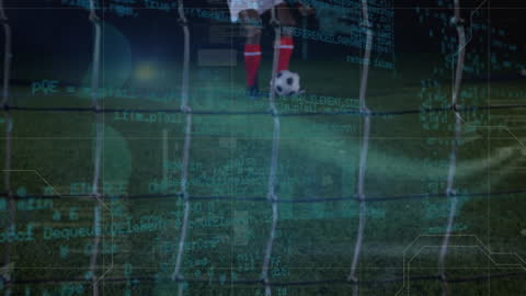 Futuristic Football Data Analysis in Motion