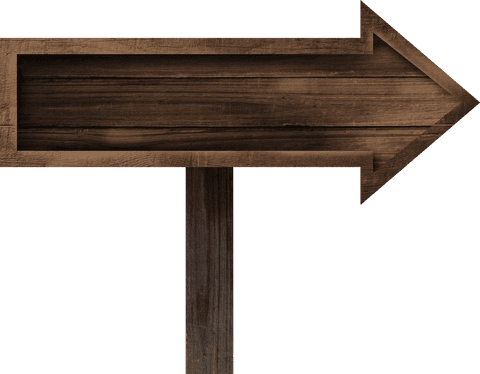 Wooden Directional Arrow Sign on Transparent Background for Communication - Download Free Stock Videos Pikwizard.com