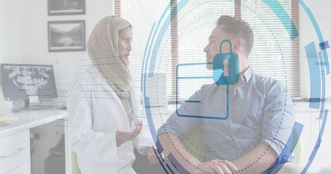 Consultation with Female Doctor and Patient in Modern Clinic