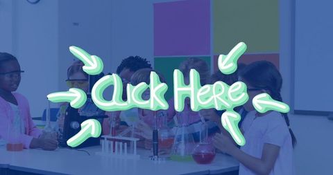 Engaged Students Mixing Liquid in Science Class with Goggles