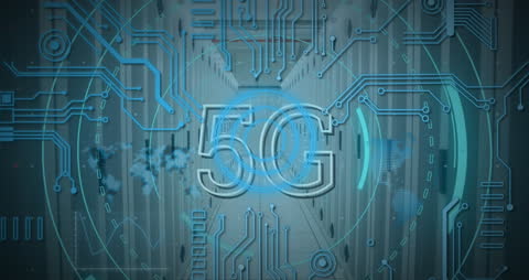 5G Network Technology with Futuristic Data Elements in Server Room