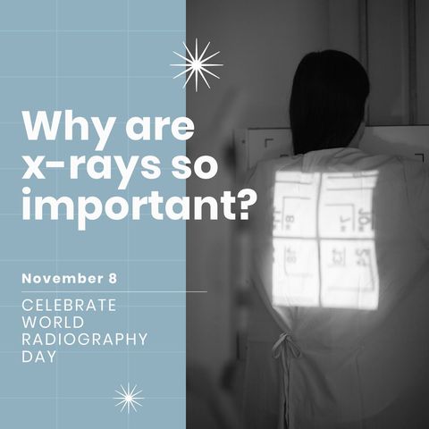 celebrating the impact of x-rays on world radiography day - Download Free Stock Templates Pikwizard.com