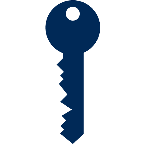 blue key illustrating security on transparent background - Download Free Stock Videos Pikwizard.com