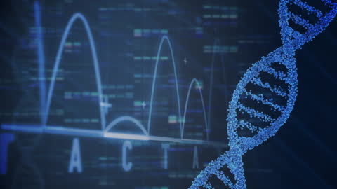 DNA Strand and Data Visualization