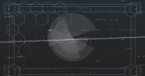 Futuristic Data Analysis and Visualization Interface