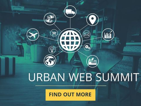 smart urban tech summit event advertisement - Download Free Stock Templates Pikwizard.com