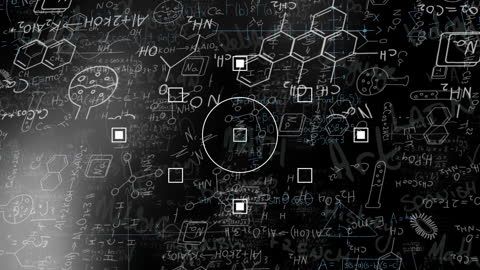 Animated Scientific Data Processing and Chemical Formulas