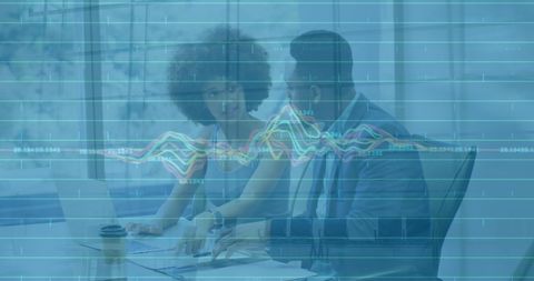Business Partnership Analyzing Financial Data with Innovative Graphs