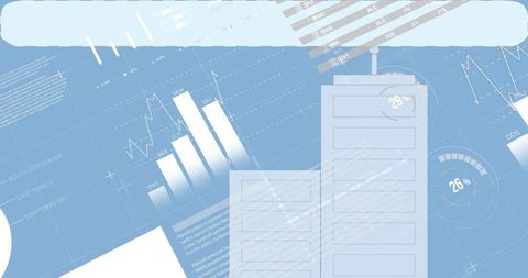 Futuristic Digital Interface with Abstract Data Visualization Elements - Download Free Stock Images Pikwizard.com