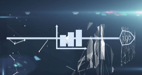 futuristic data processing network concept with graphs - Download Free Stock Images Pikwizard.com