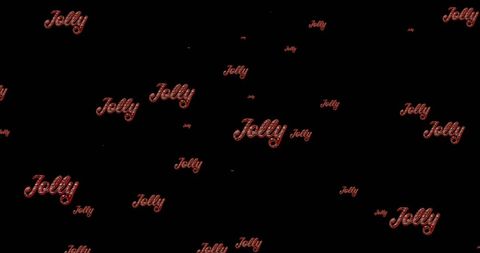 Christmas Jolly Text Pattern on Black Background for Festive Design - Download Free Stock Images Pikwizard.com