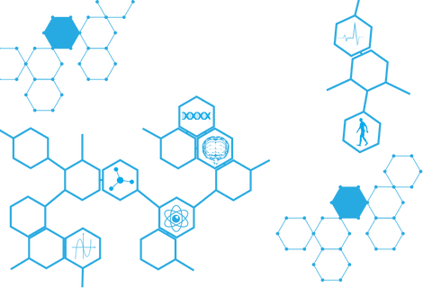 Transparent Medical Hexagonal Network with Blue Icons Vector - Download Free Stock Videos Pikwizard.com