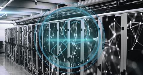Network analysis and cybersecurity overlapping data center