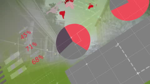 Dynamic Visualization of Business Data Analytics in Urban Setting